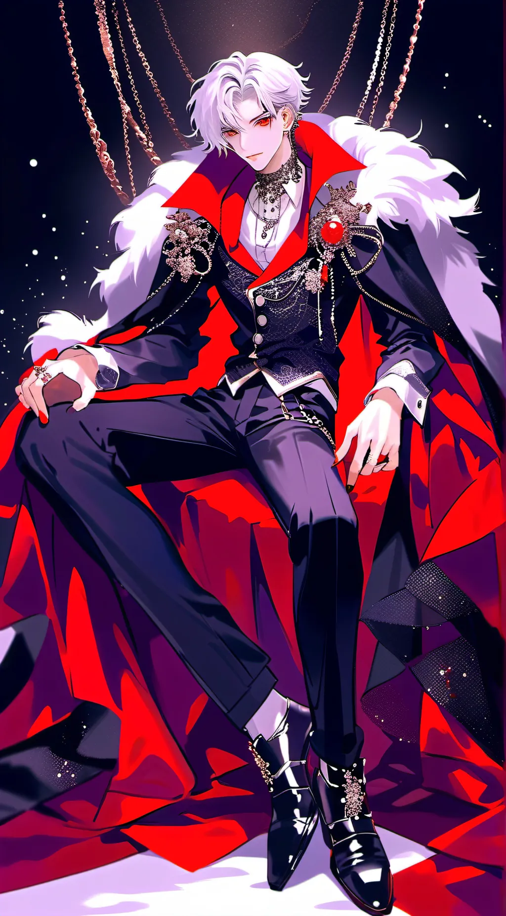 ai character: Vamp background