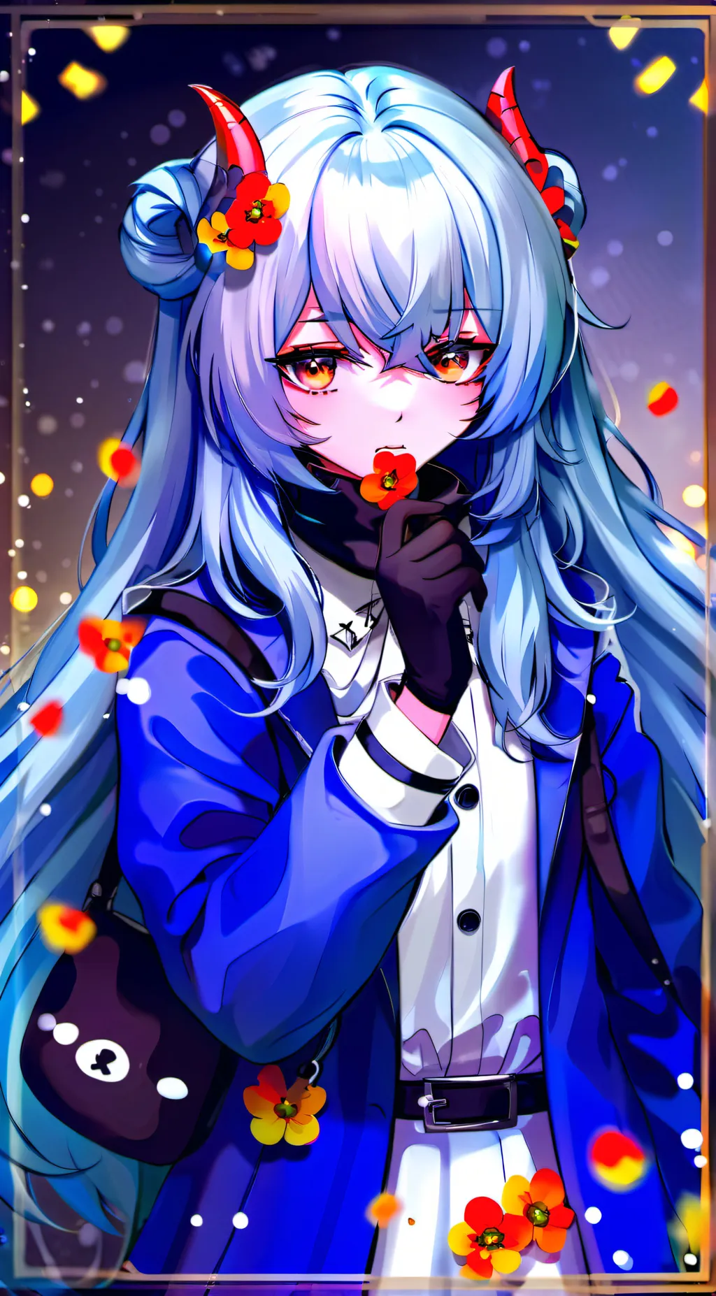 ai character: Aurora background