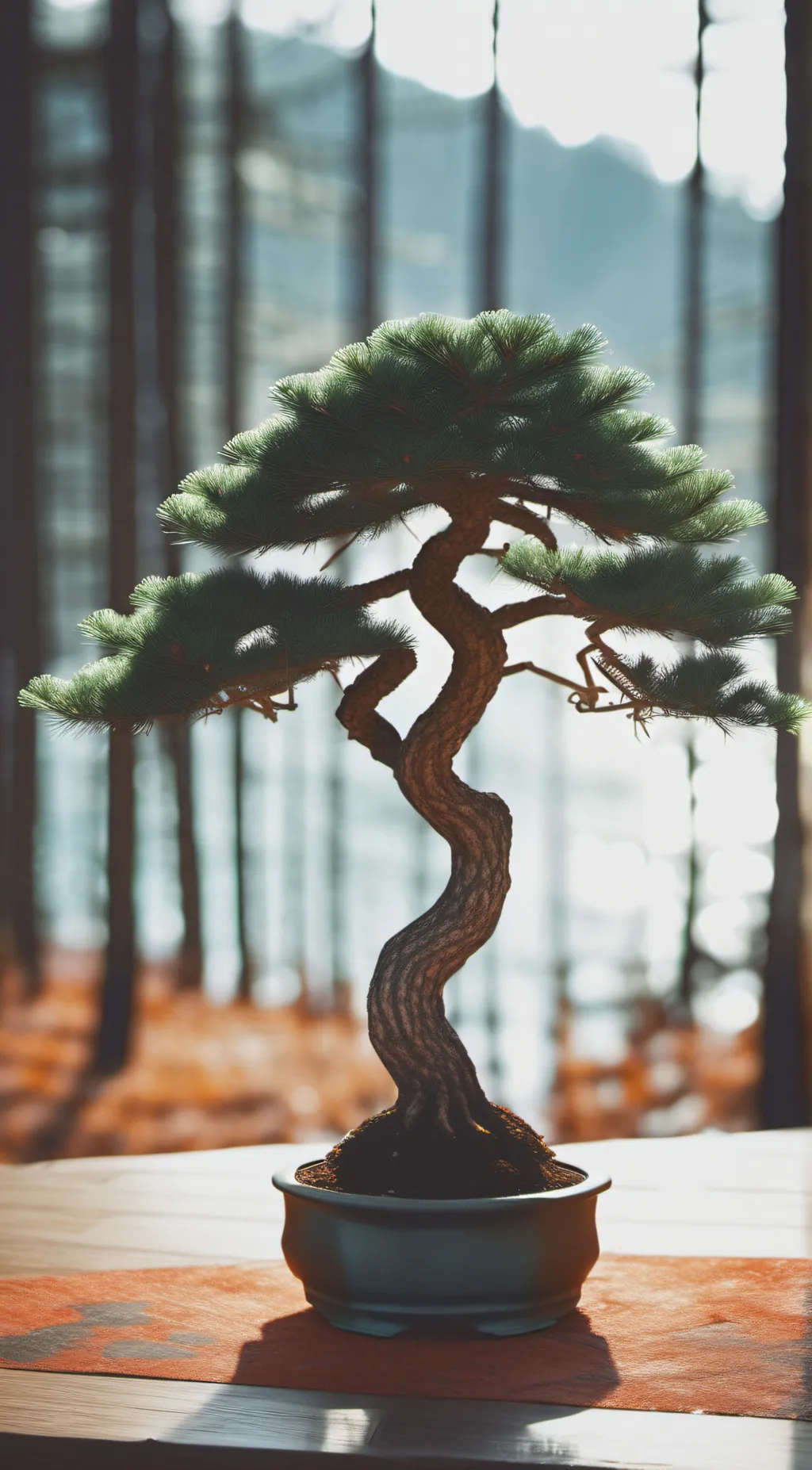 ai character: Tree 🌲 background