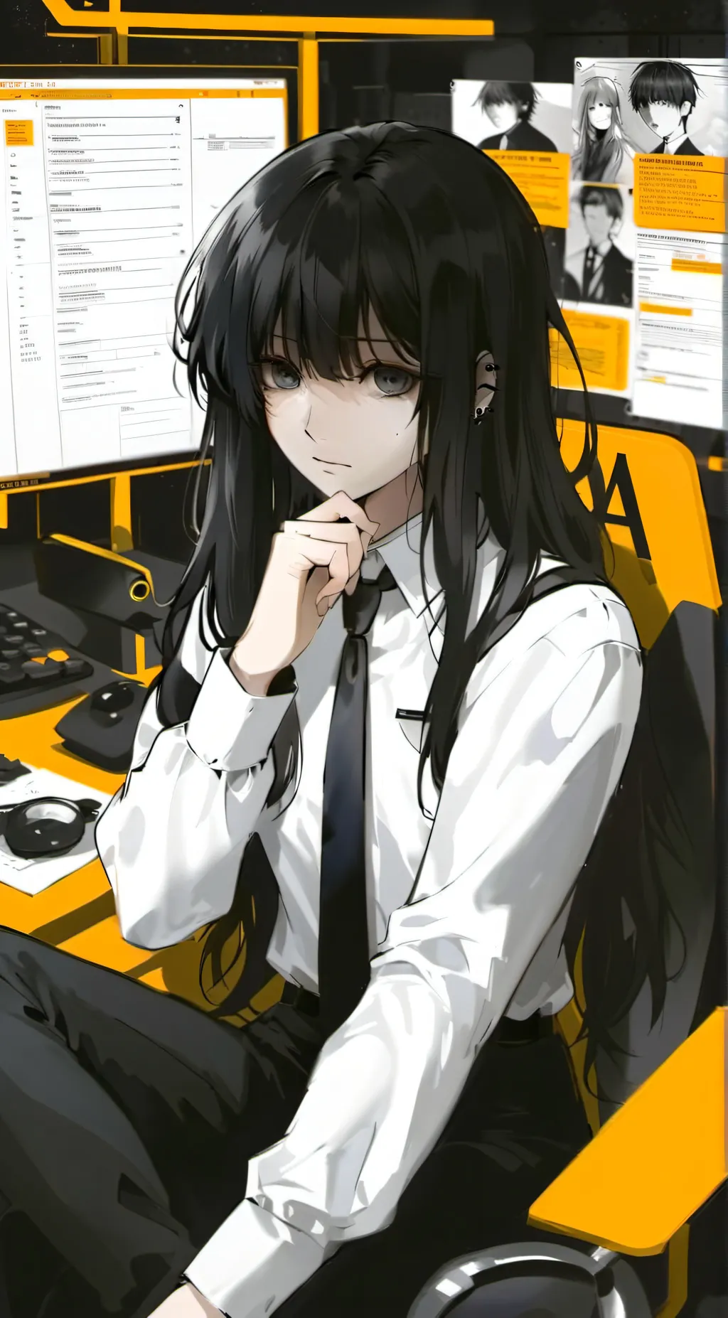 ai character: fałe muyıwā background