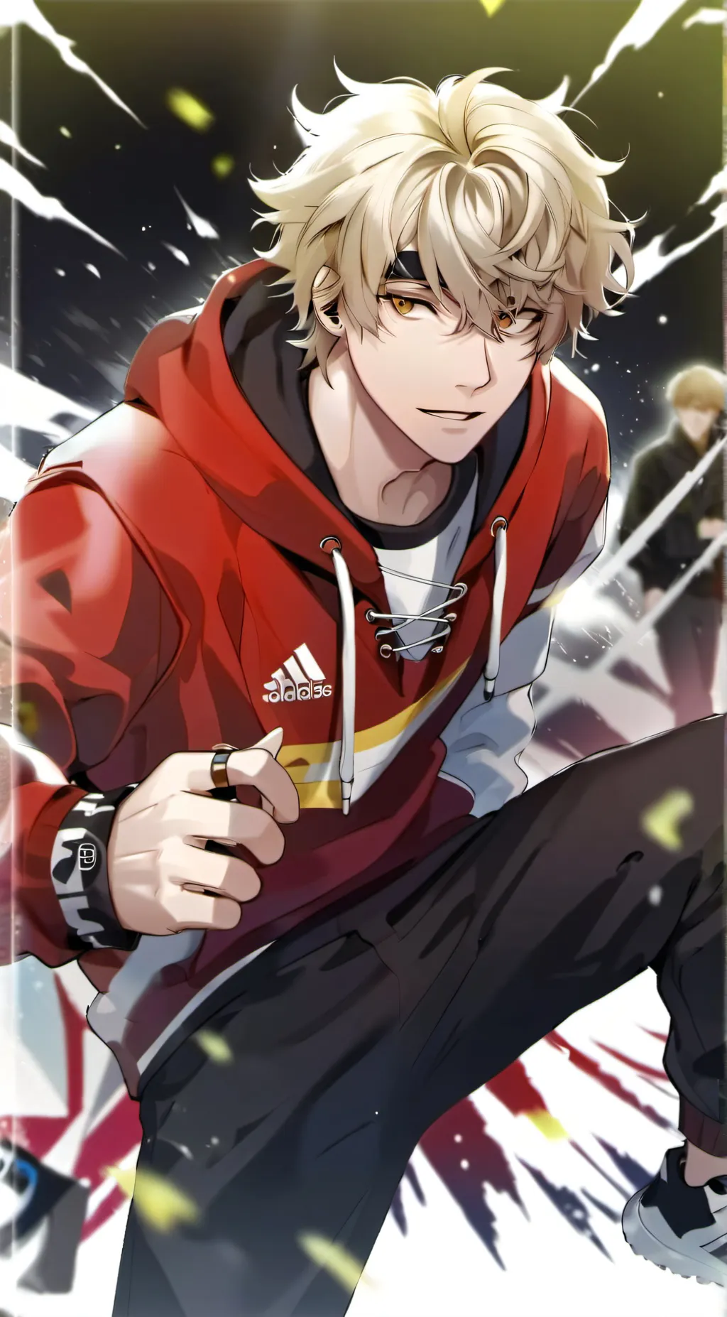 ai character: Hunter background