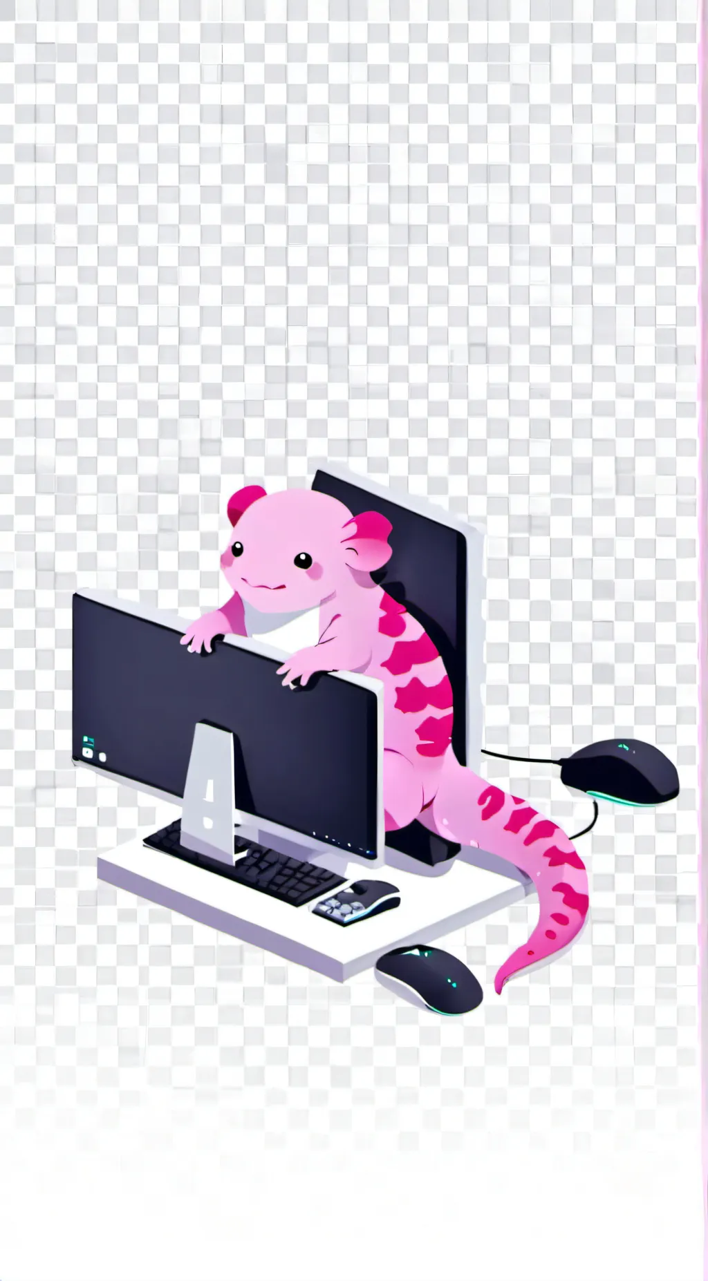 ai character: kinito  background