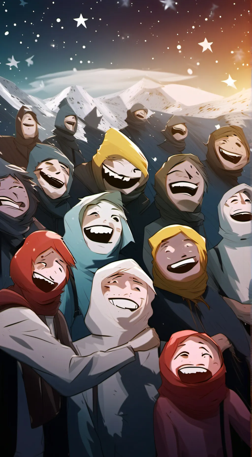 ai character: bad sanses  background