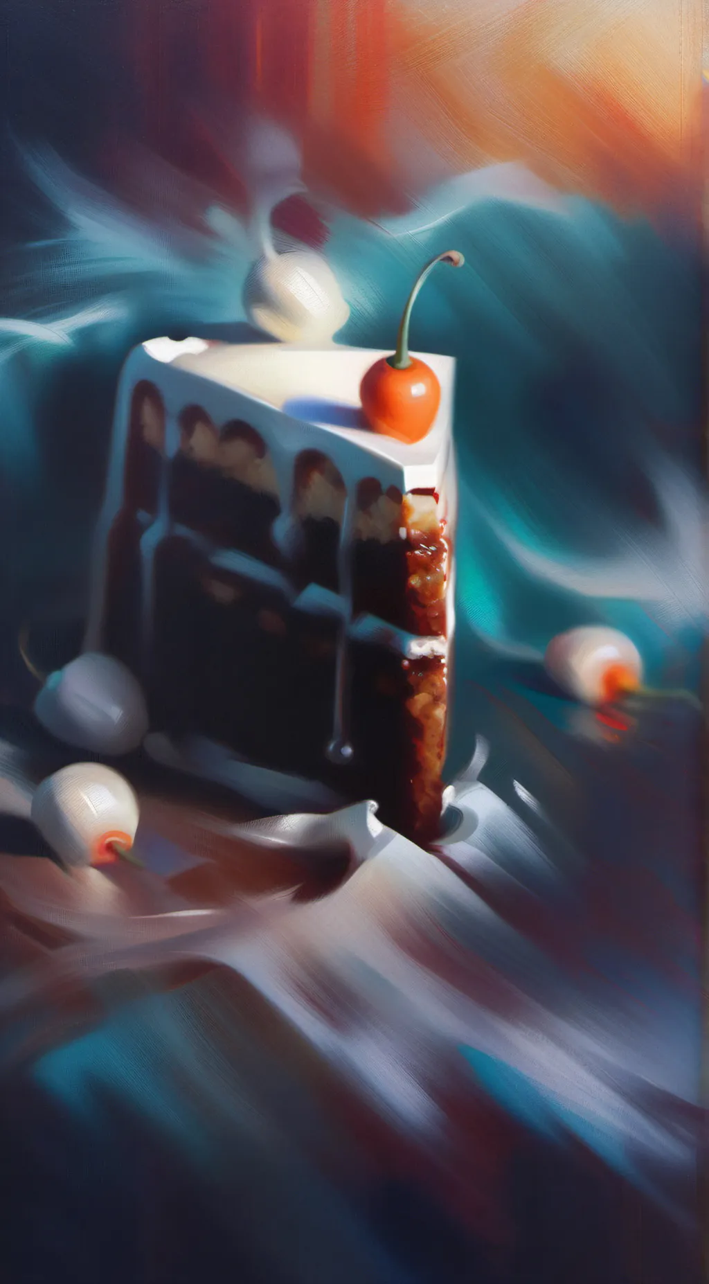 ai character: HAPPY BIRTHDAY! background