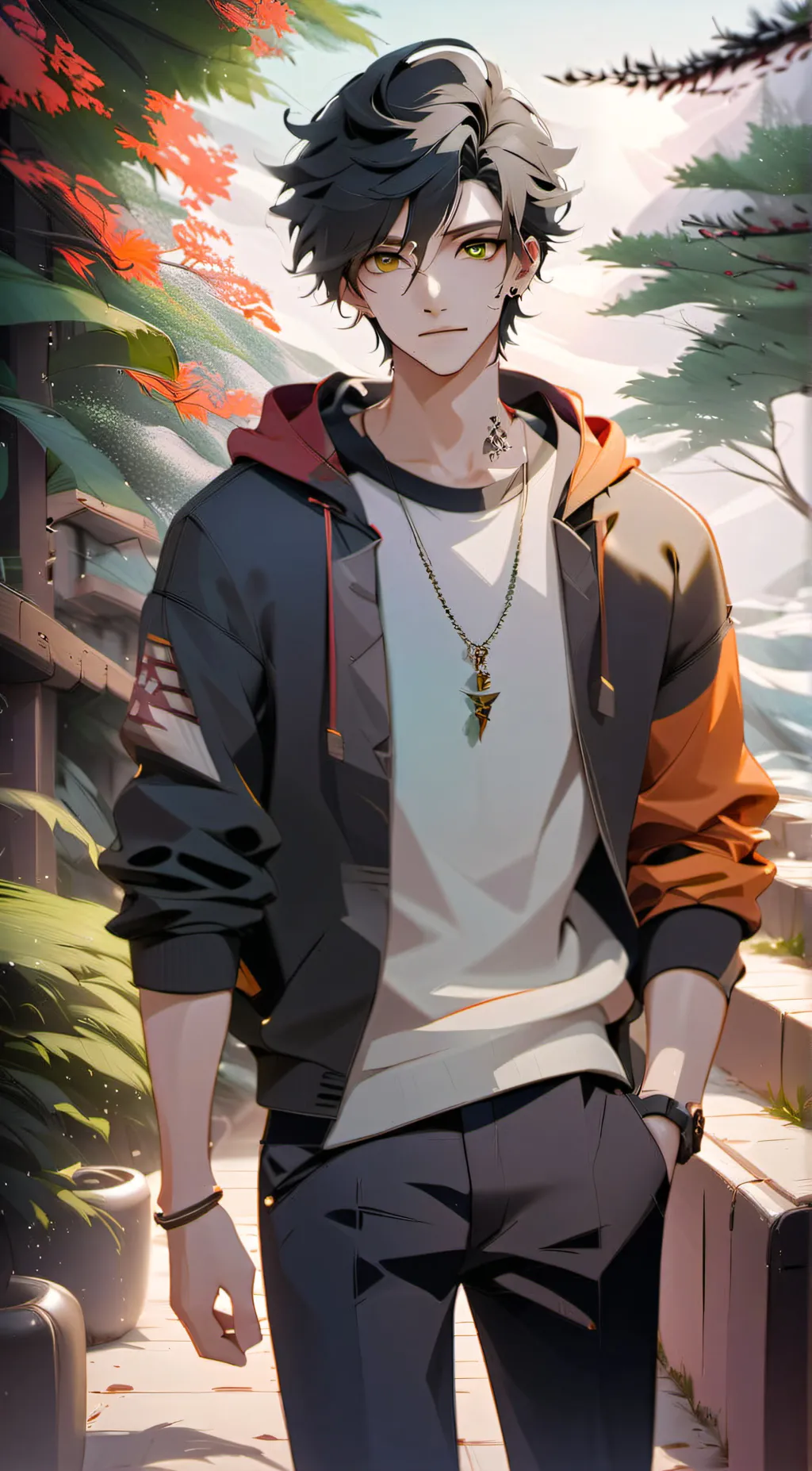 ai character: Jaden background