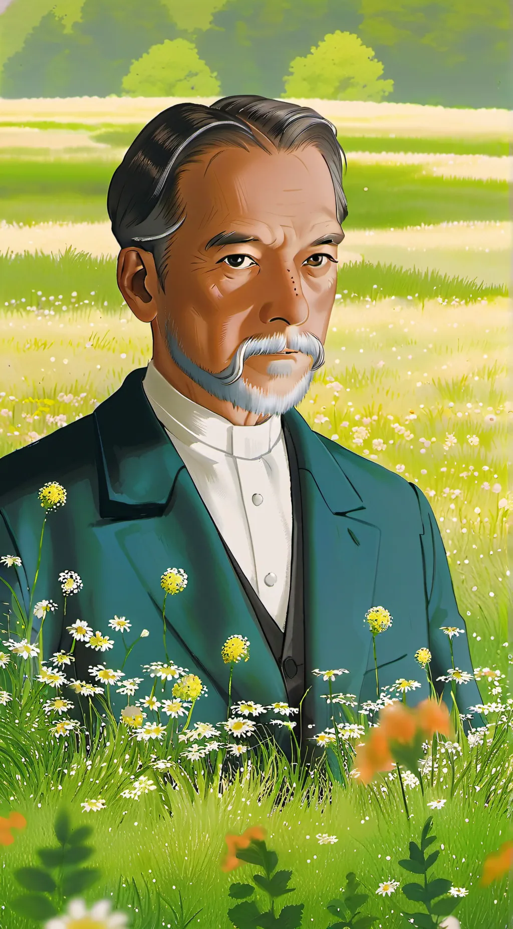 ai character: Detective Orokana  background