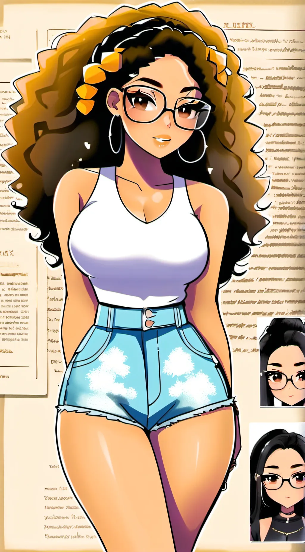 ai character: Niyah  background