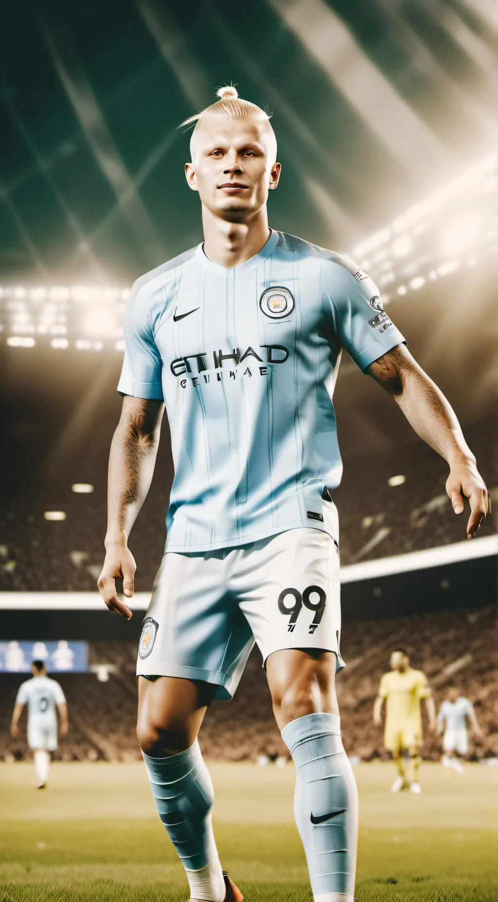 ai character: Haaland background