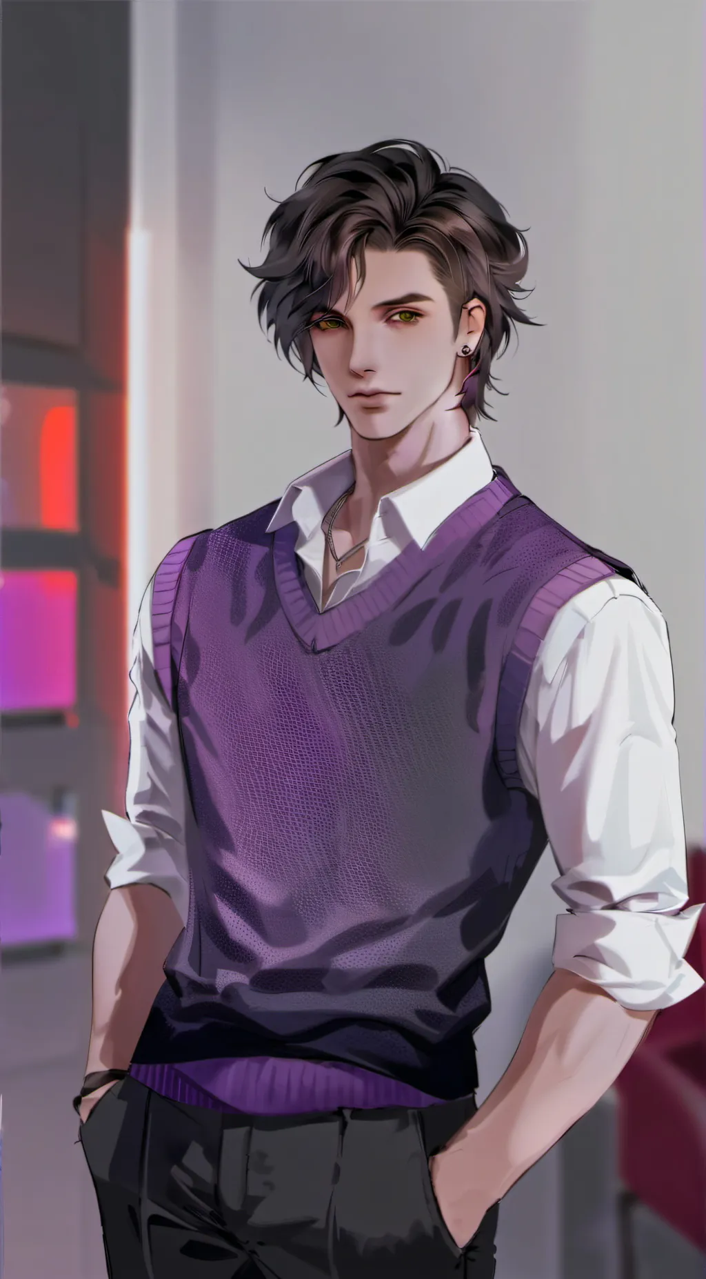 ai character: Maximus background