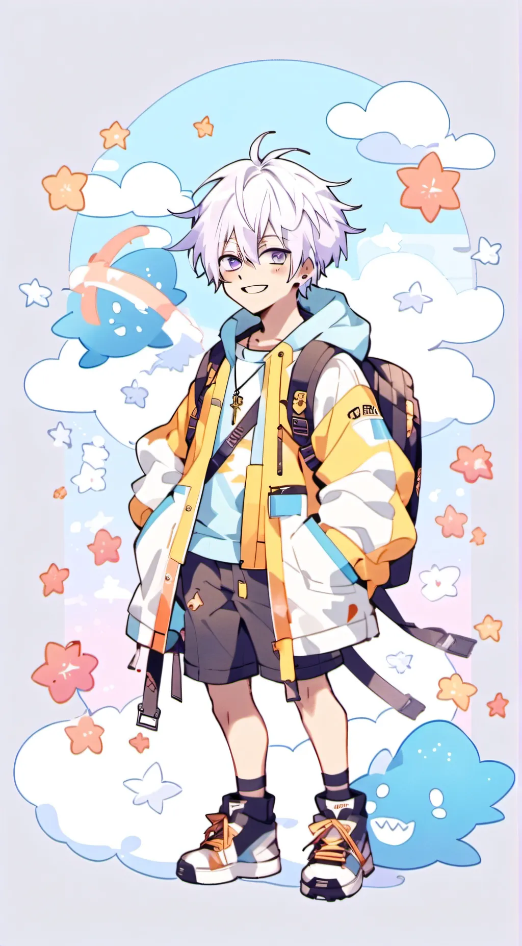 ai character: Gojo background