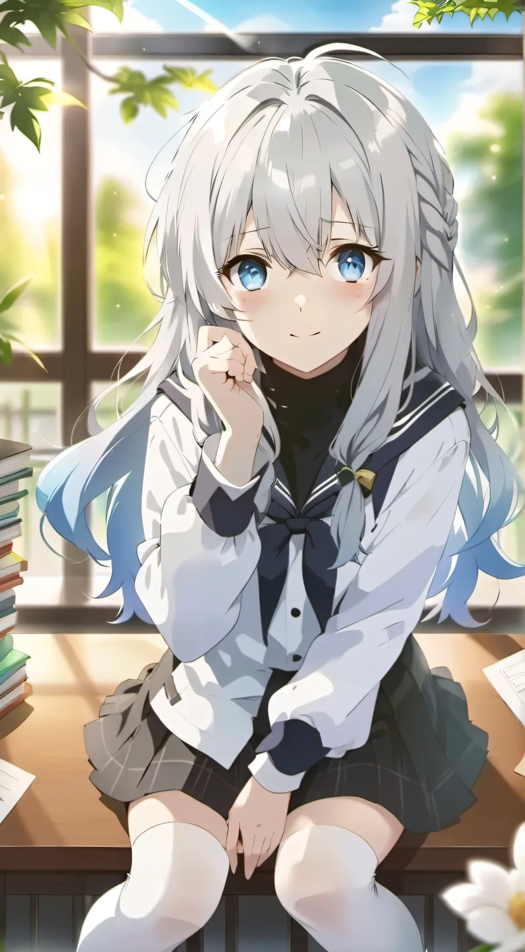 ai character: Shasa  background