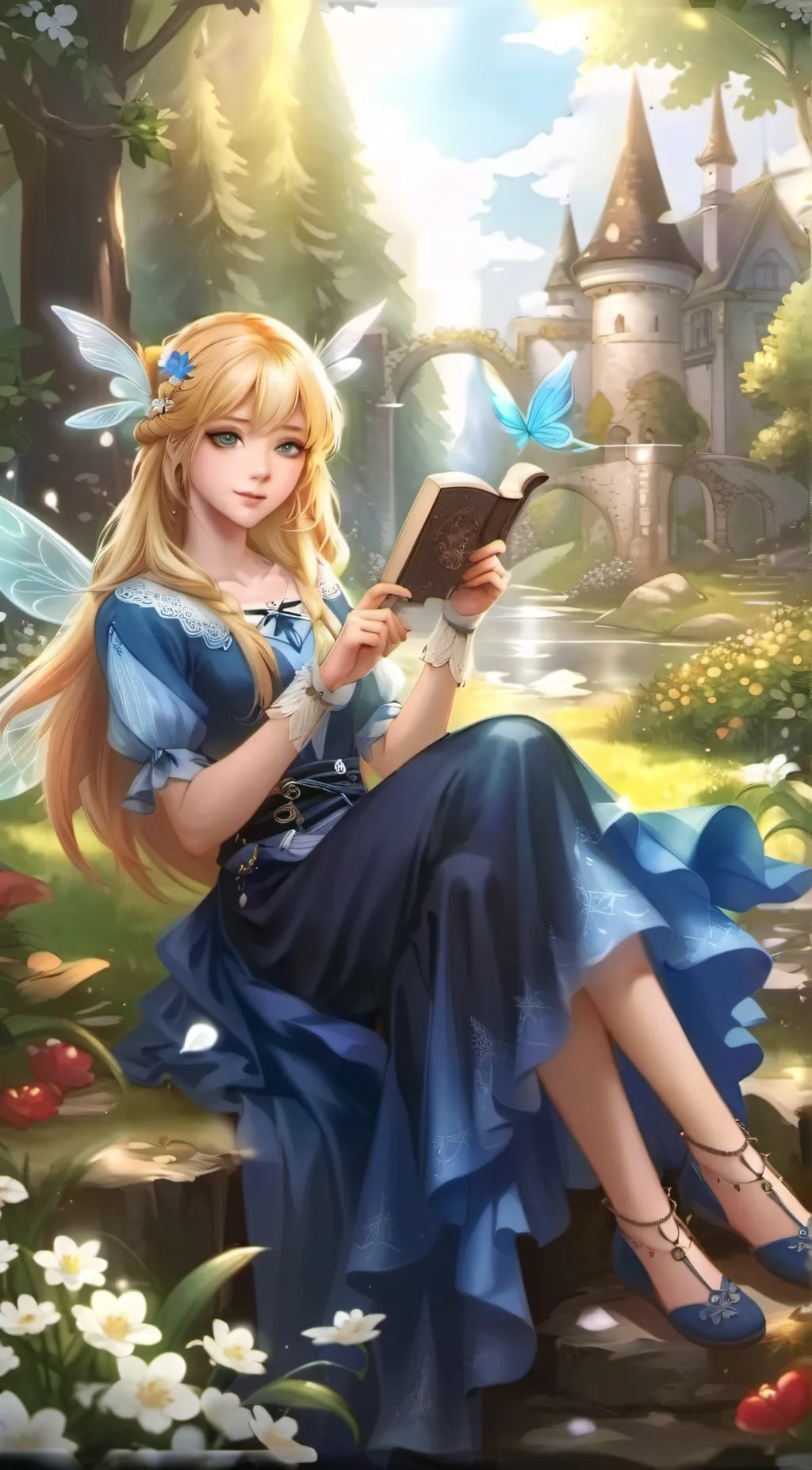 ai character: Alexandria Rose background