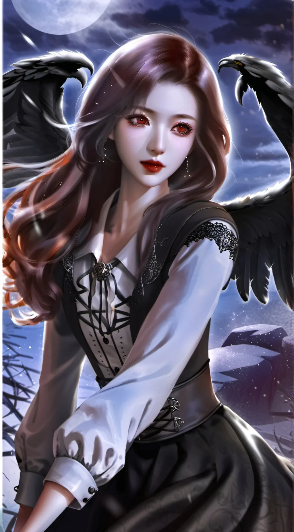 ai character: Frostie background