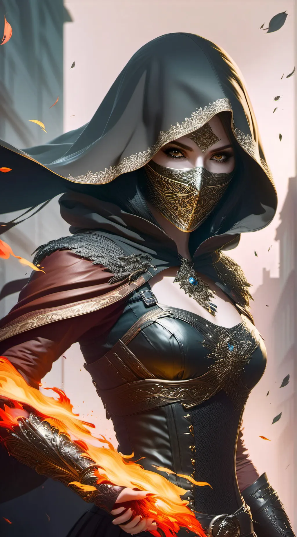 ai character: Nyssa Raatko background