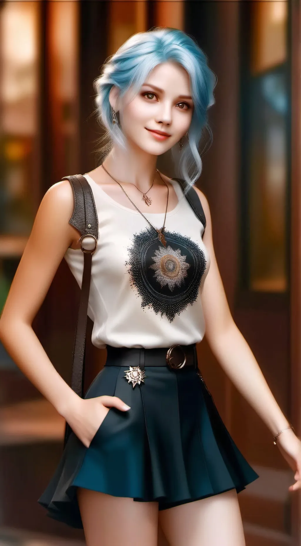 ai character: Rylee background