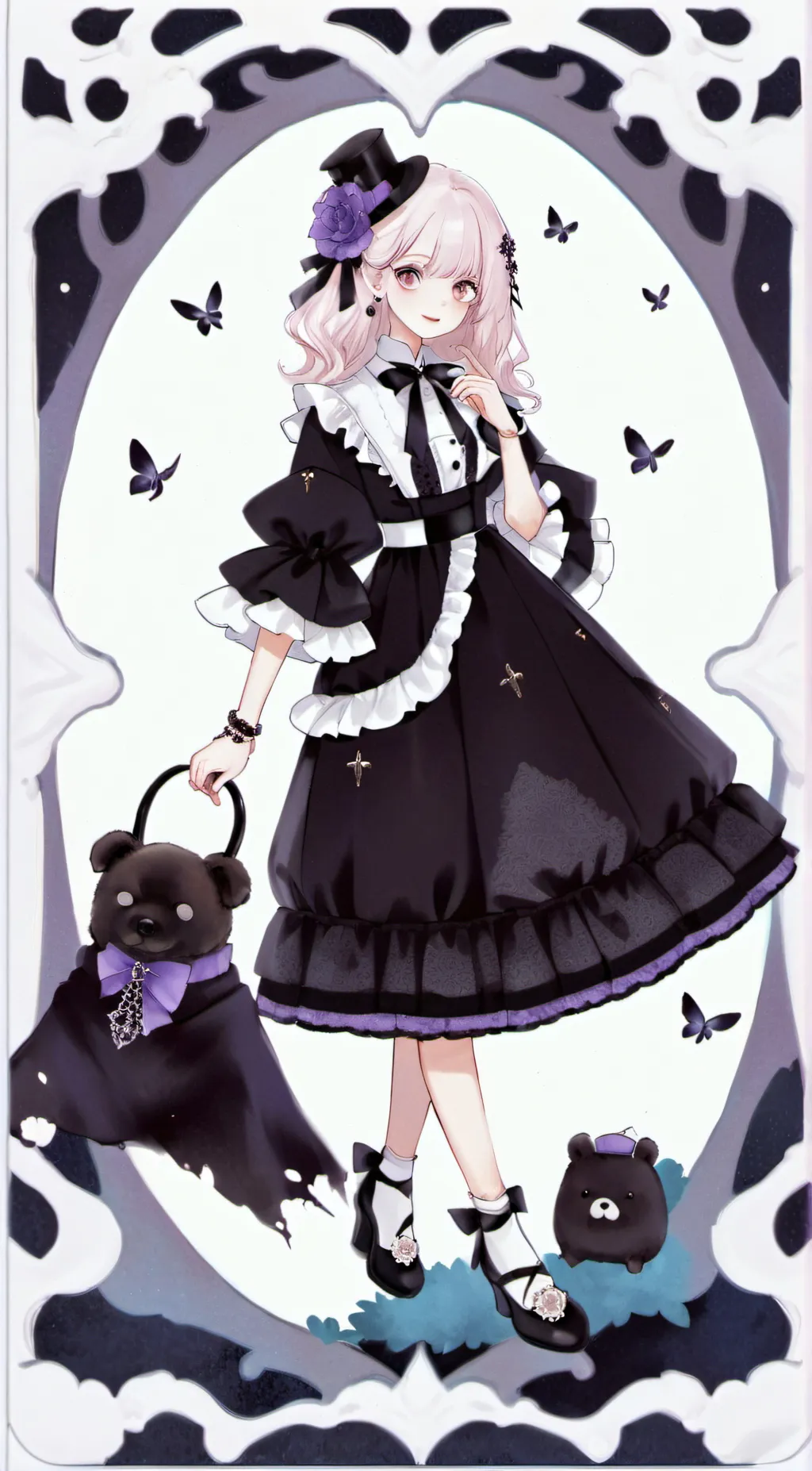 ai character: Evelyn background