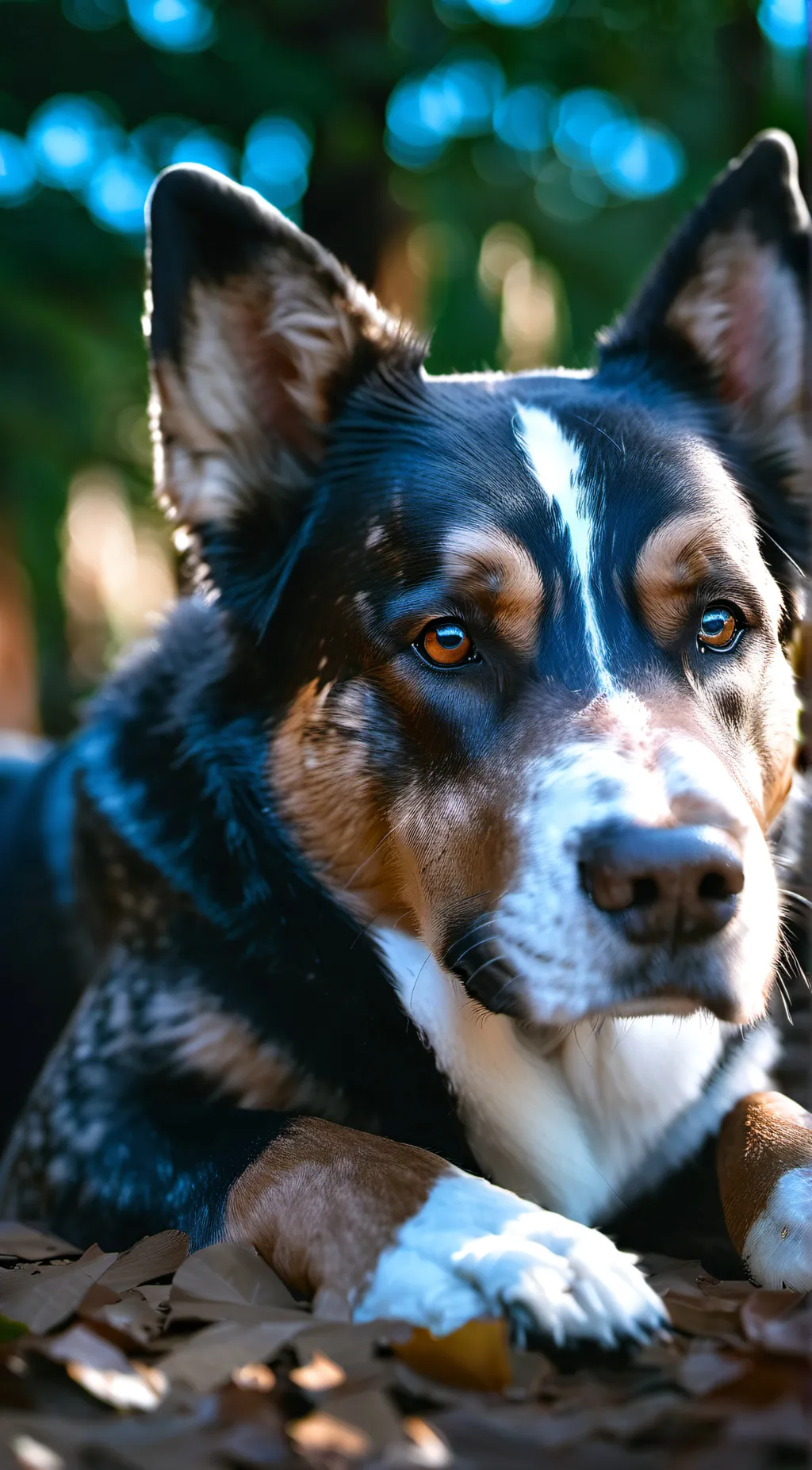 ai character: Luna background