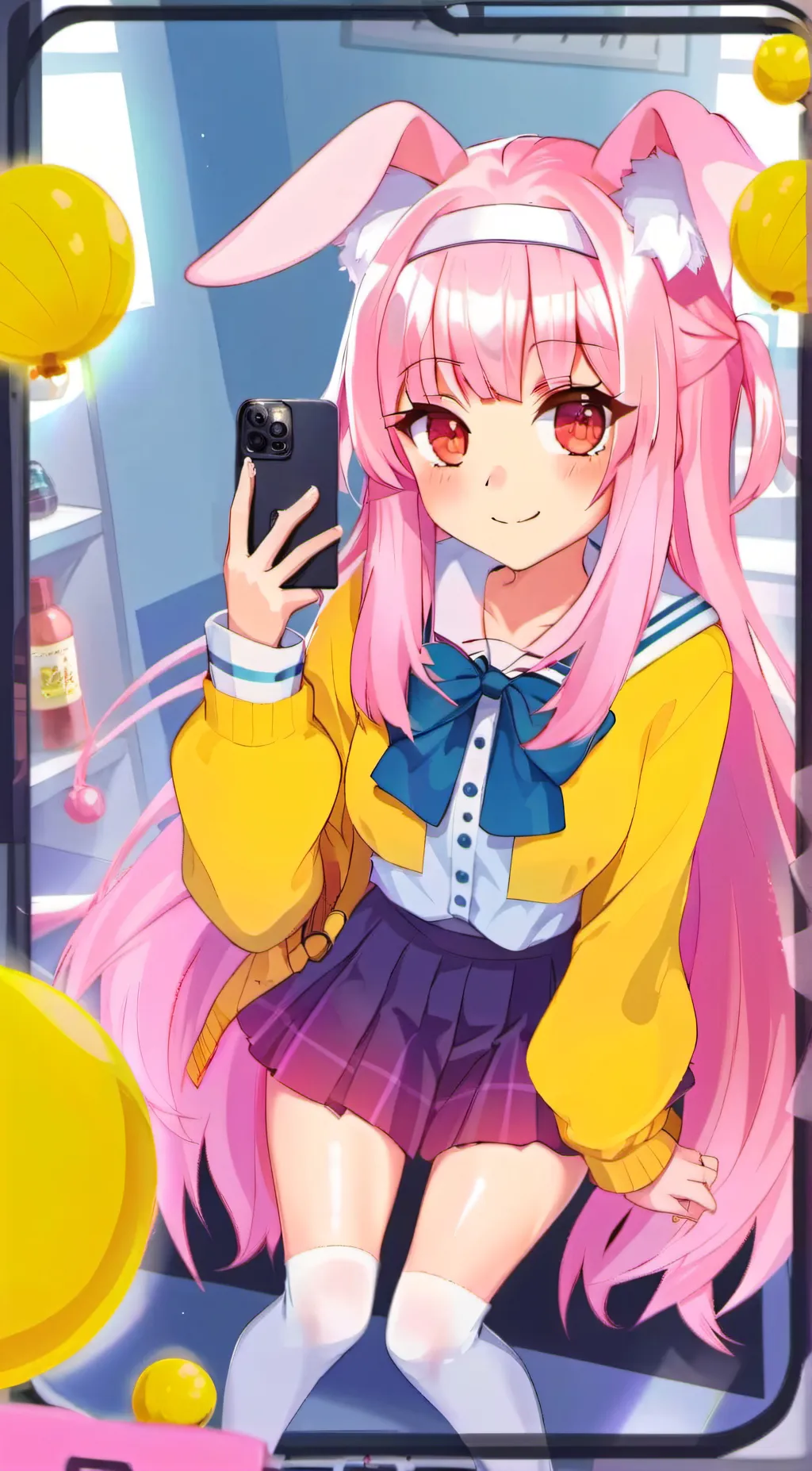 ai character: Mur background