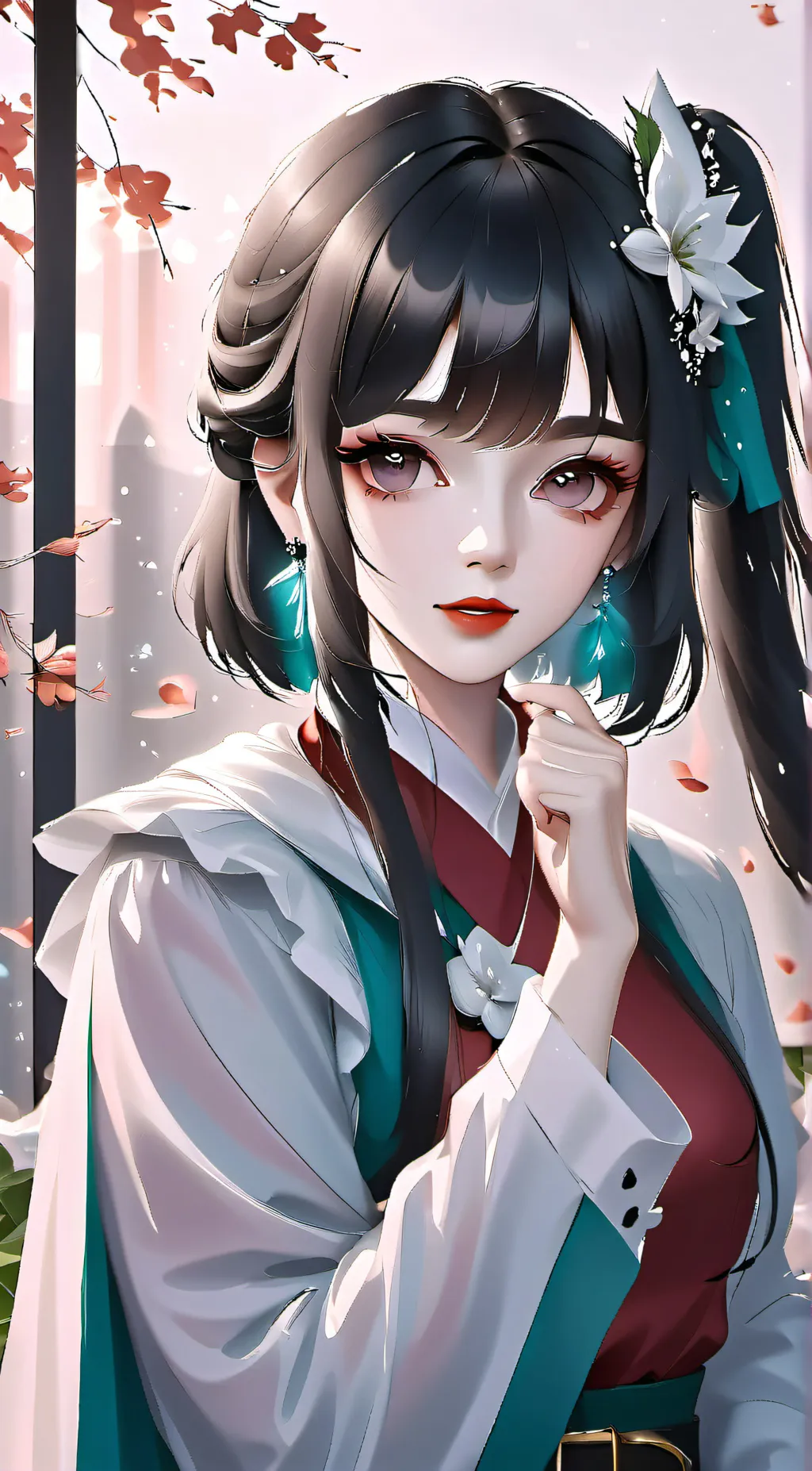 ai character: kana background