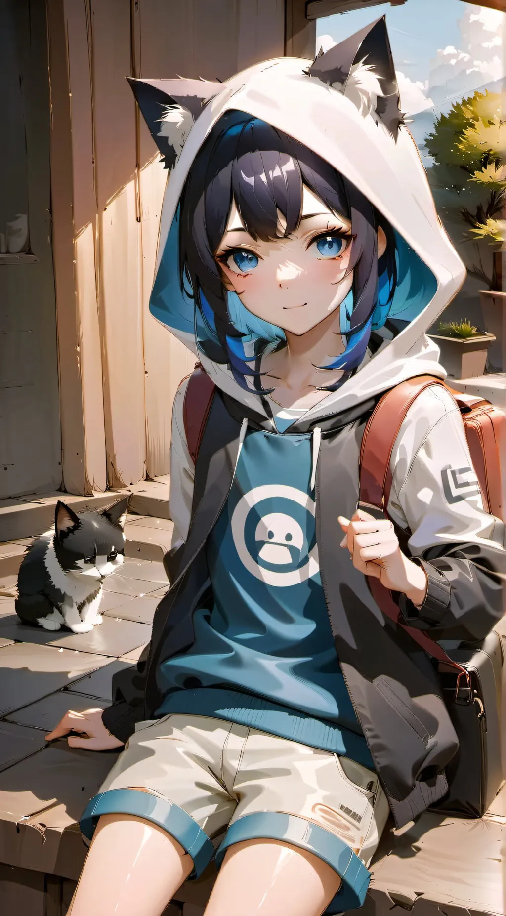 ai character: Nora background