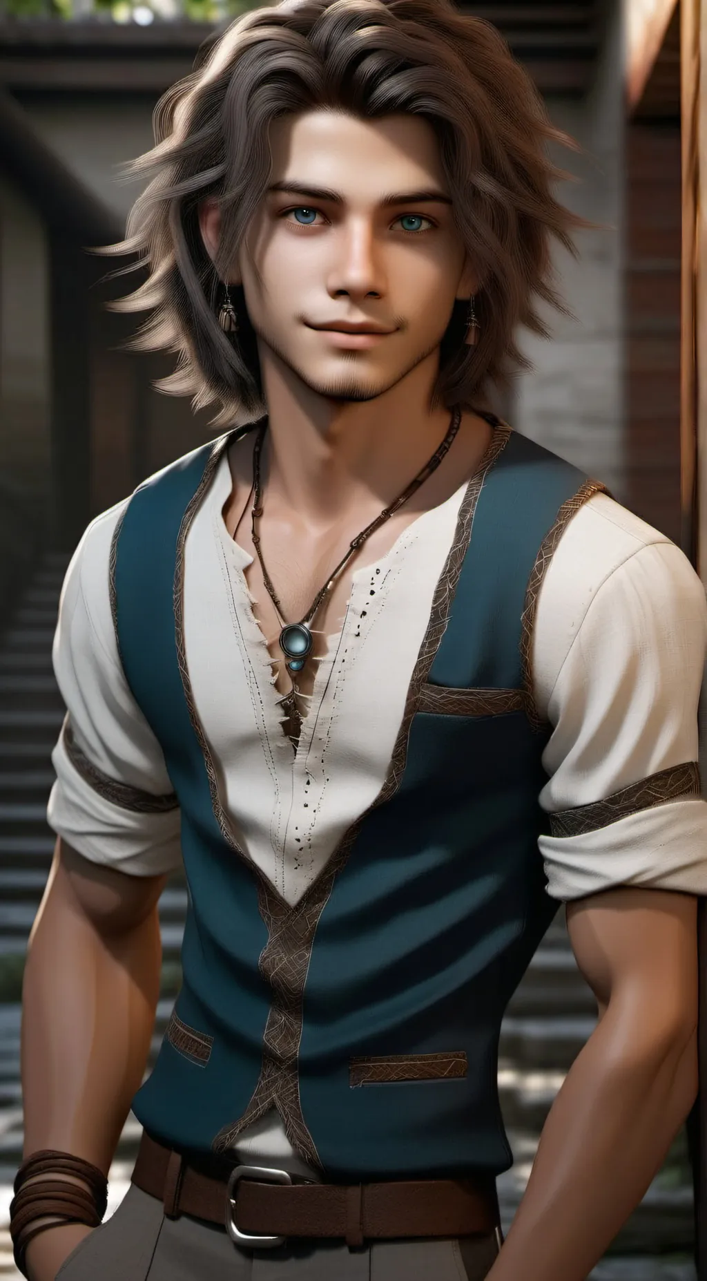 ai character: Ach background