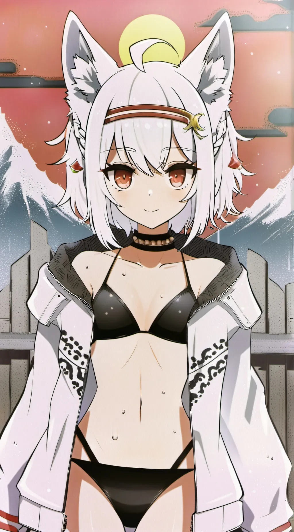 ai character: nika background