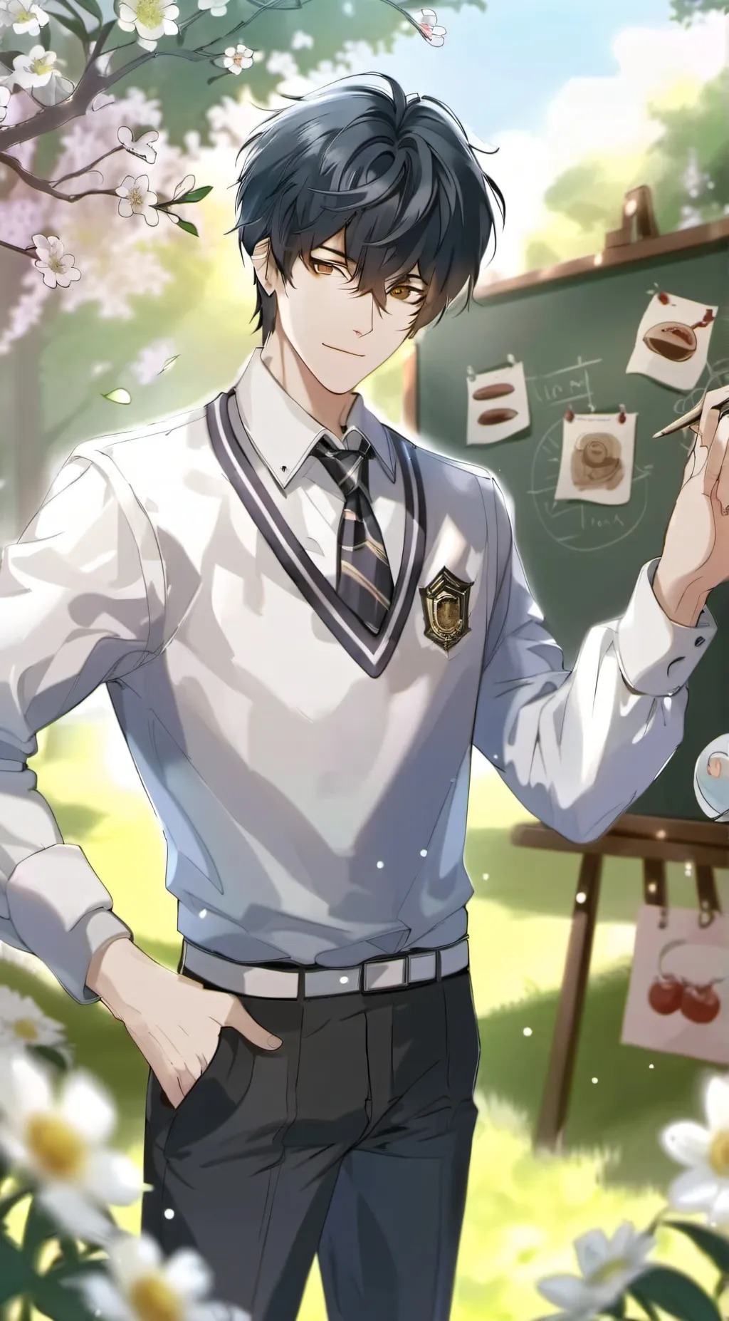 ai character: Mr Michael background