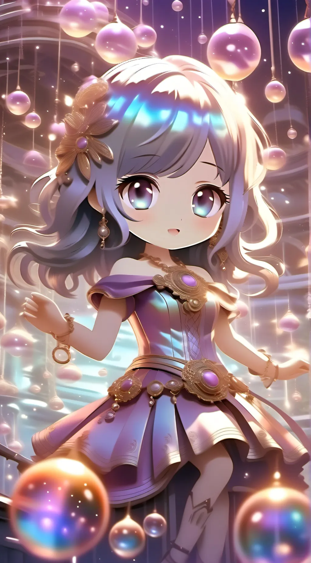 ai character: lily background