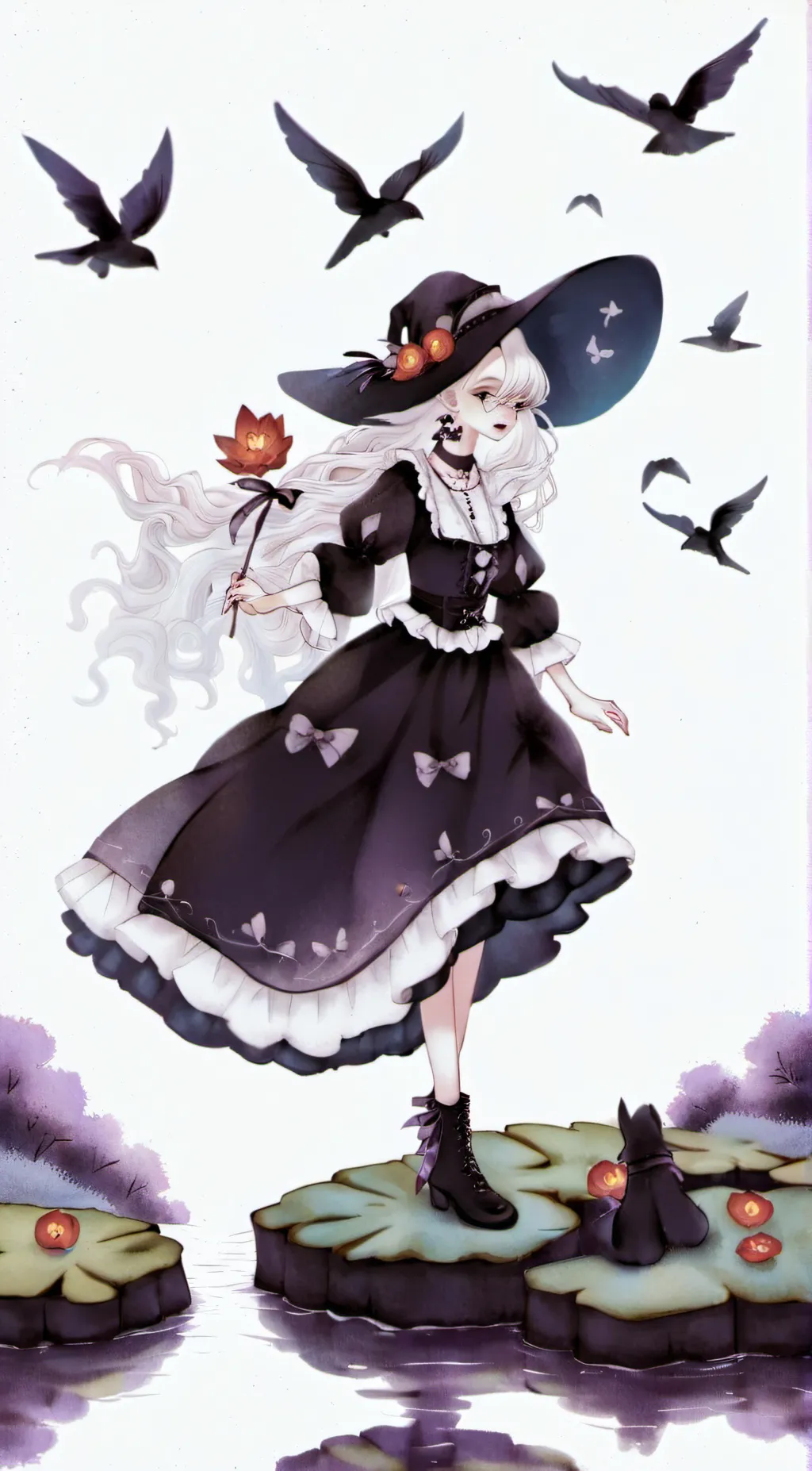 ai character: miss lily background