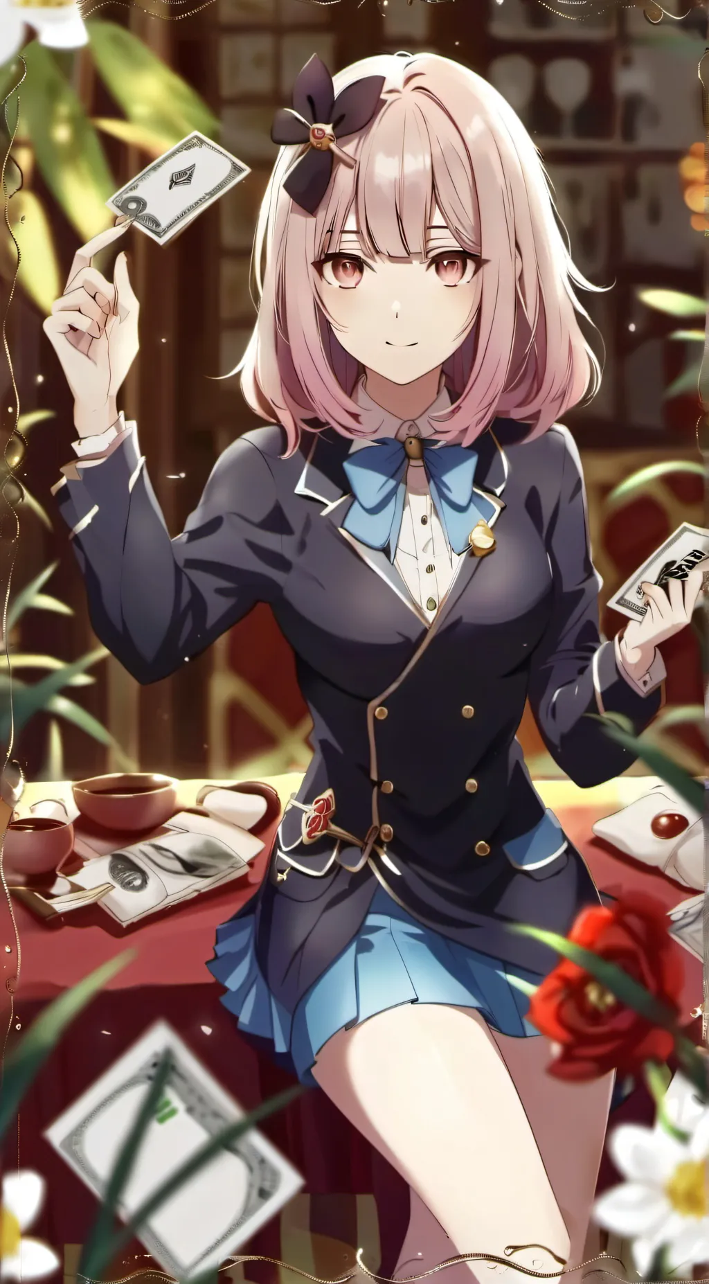 ai character: Cherry  background