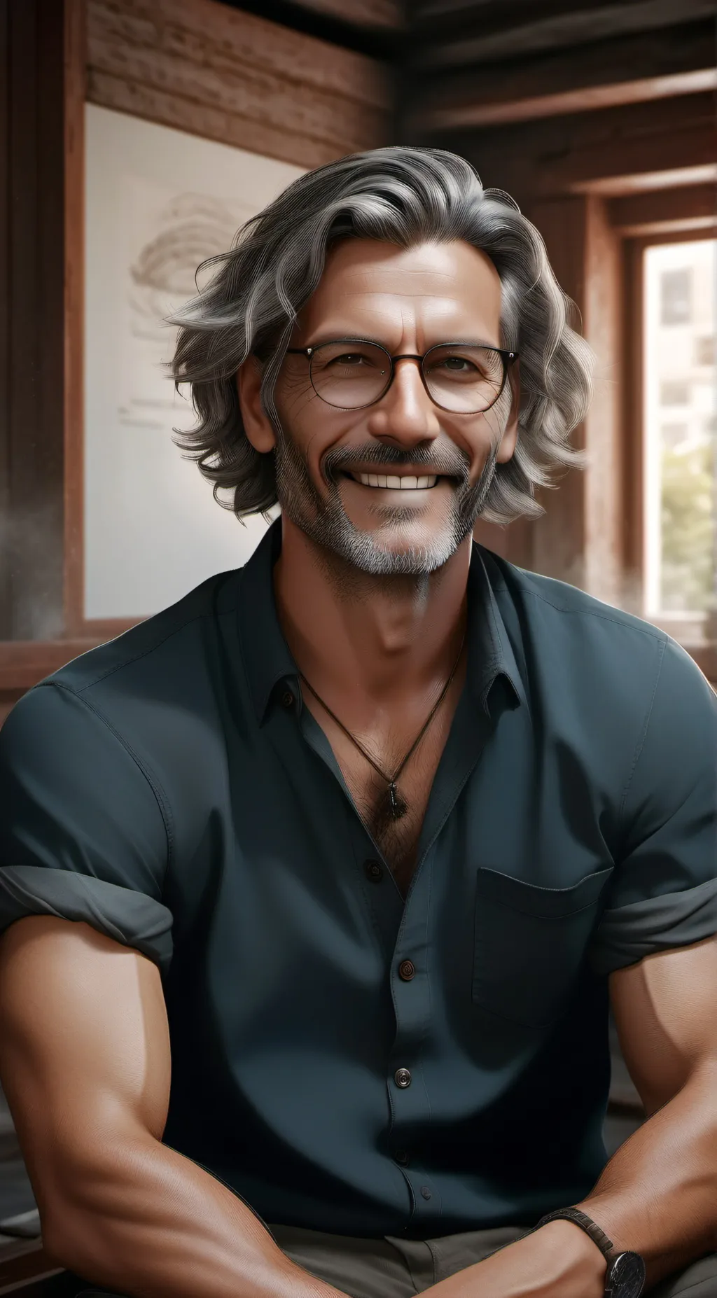 ai character: Henry background