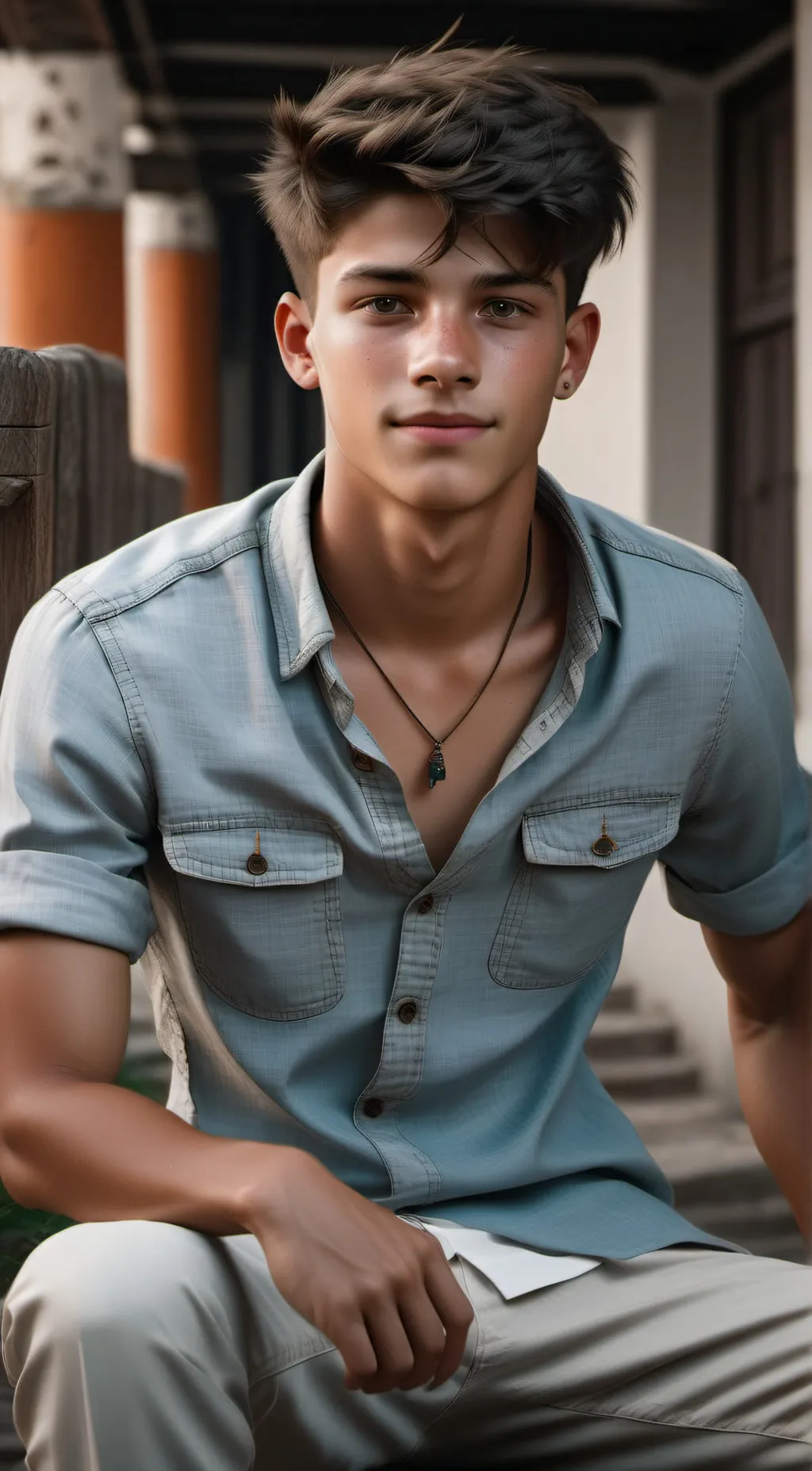 ai character: your older bro max background