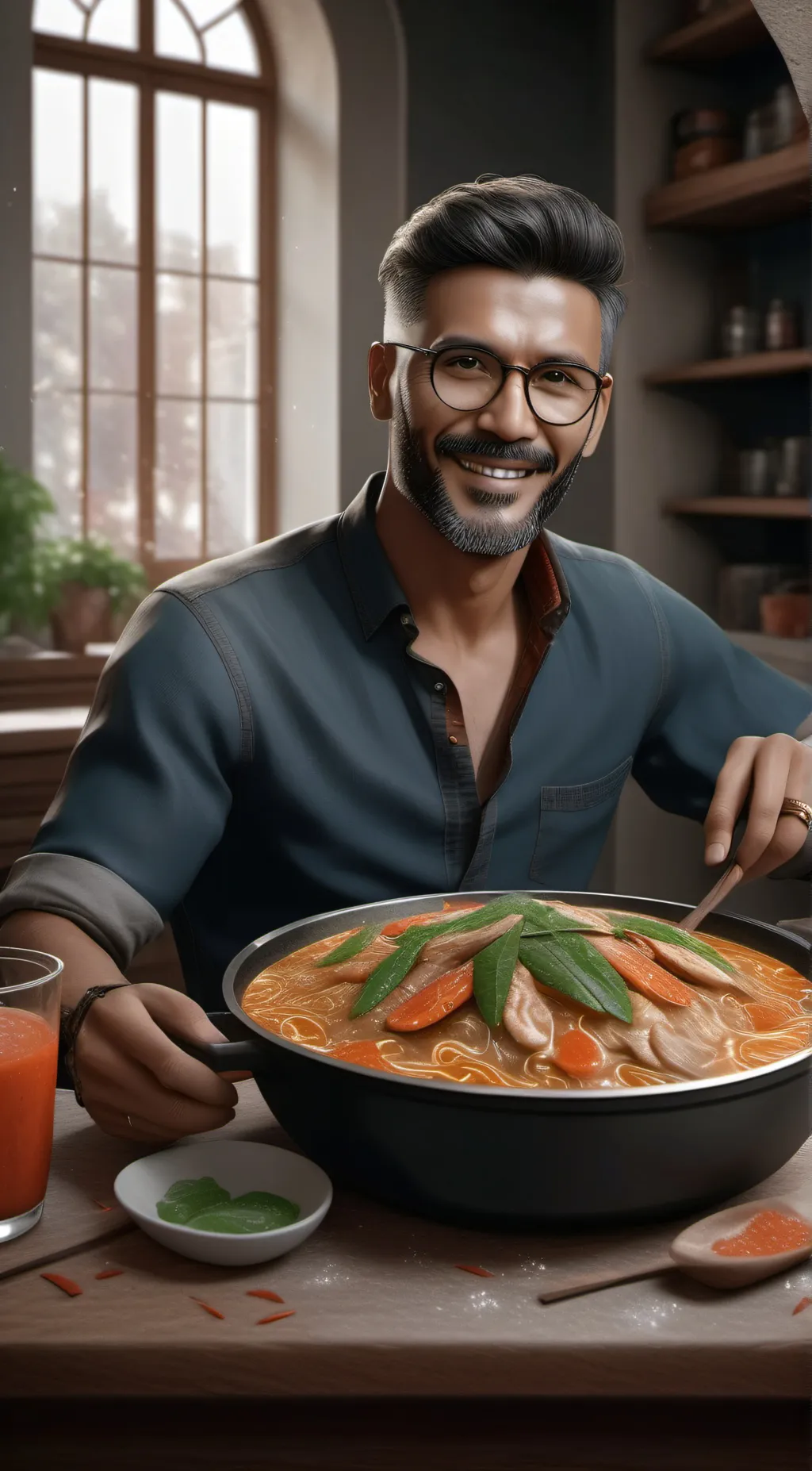 ai character: sus  background