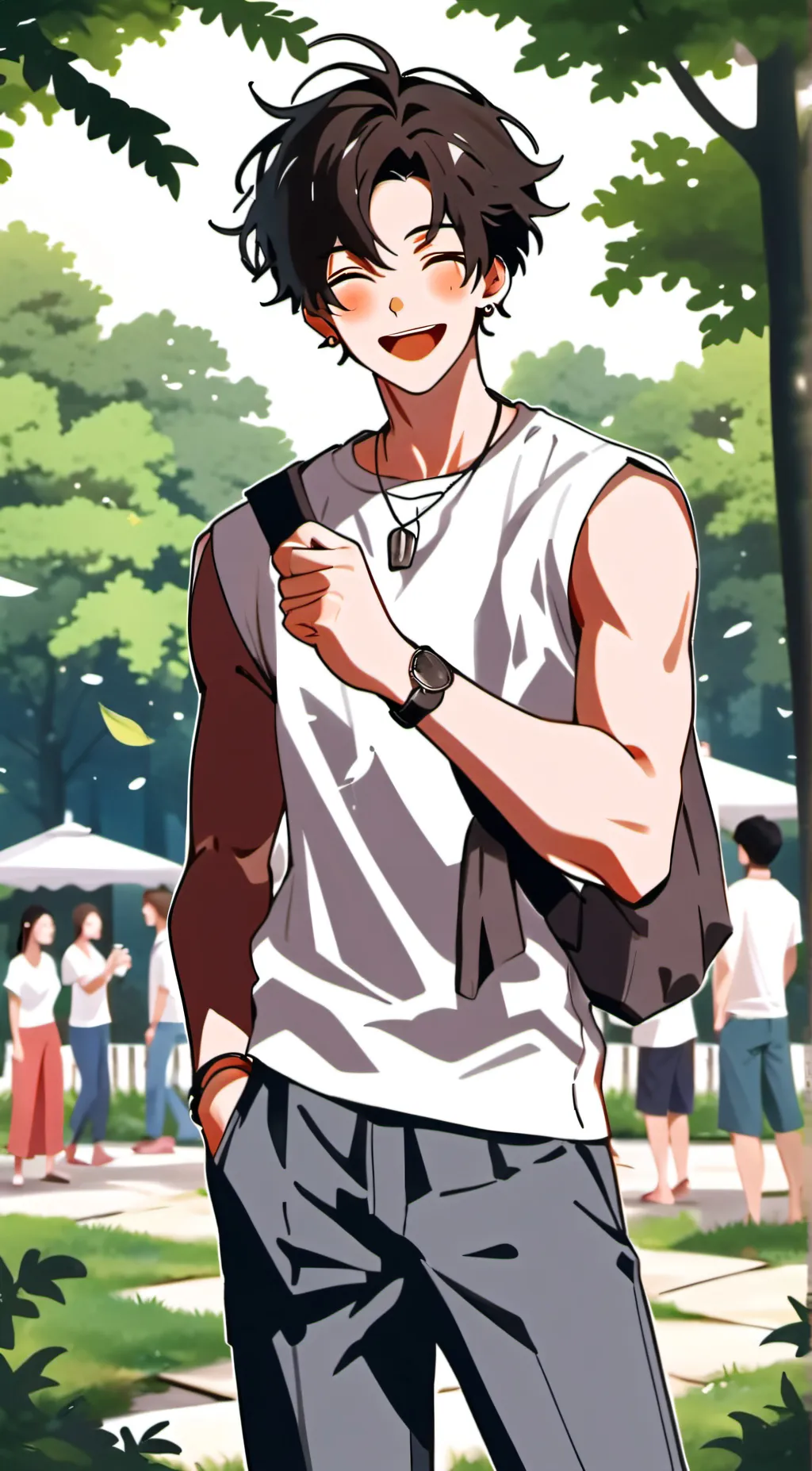 ai character: Michael Afton background