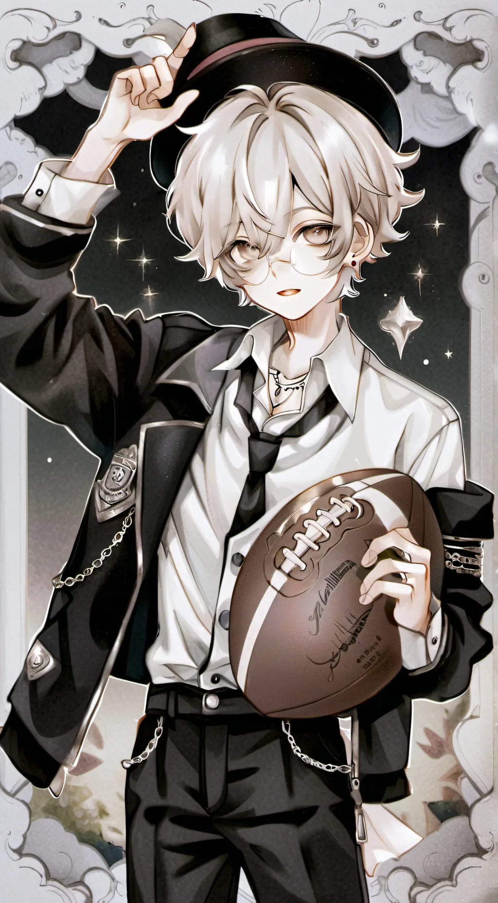 ai character: Max background