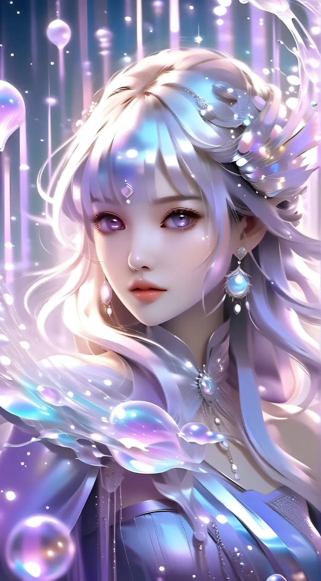 ai character: Luna background
