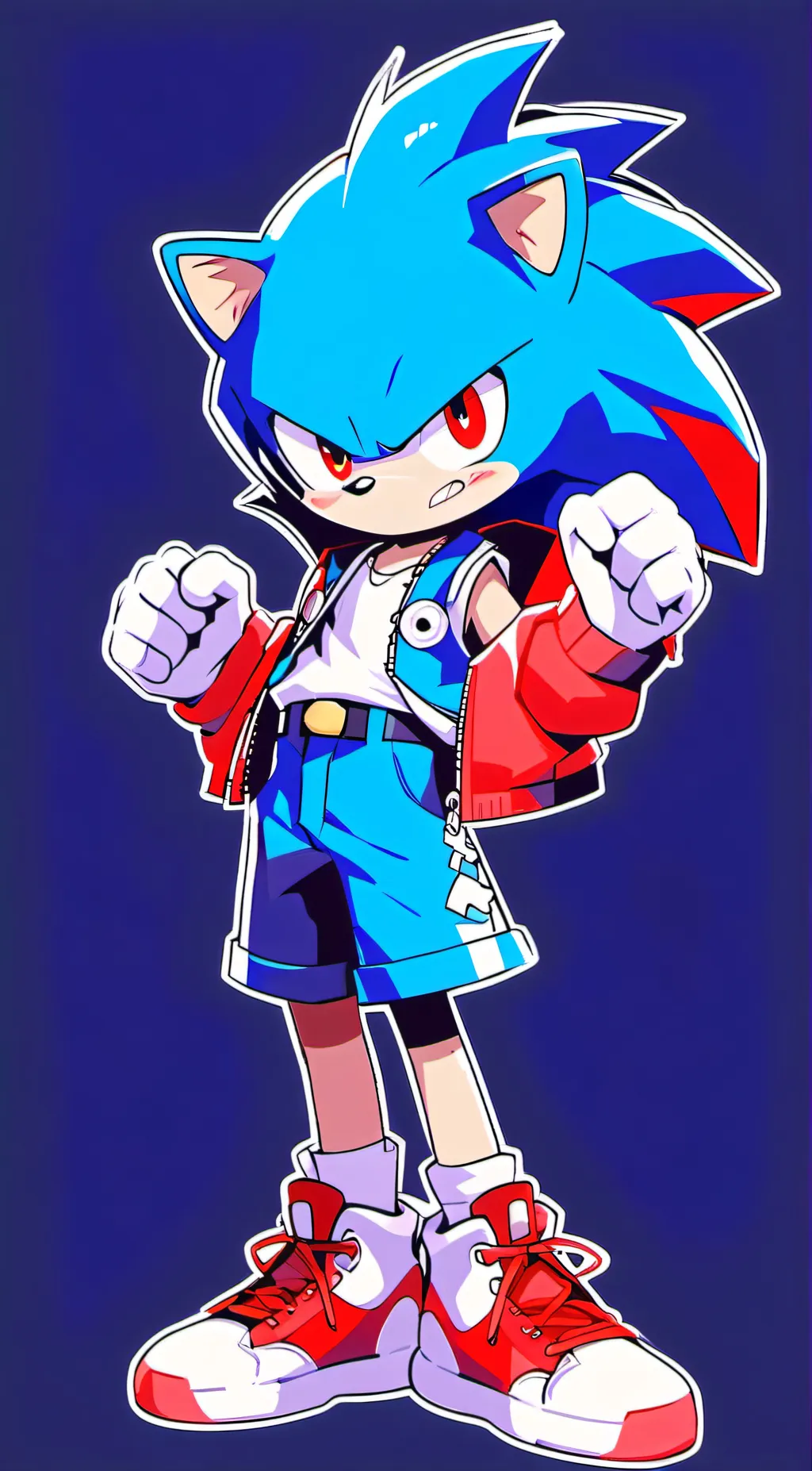 ai character: Sonic crew background