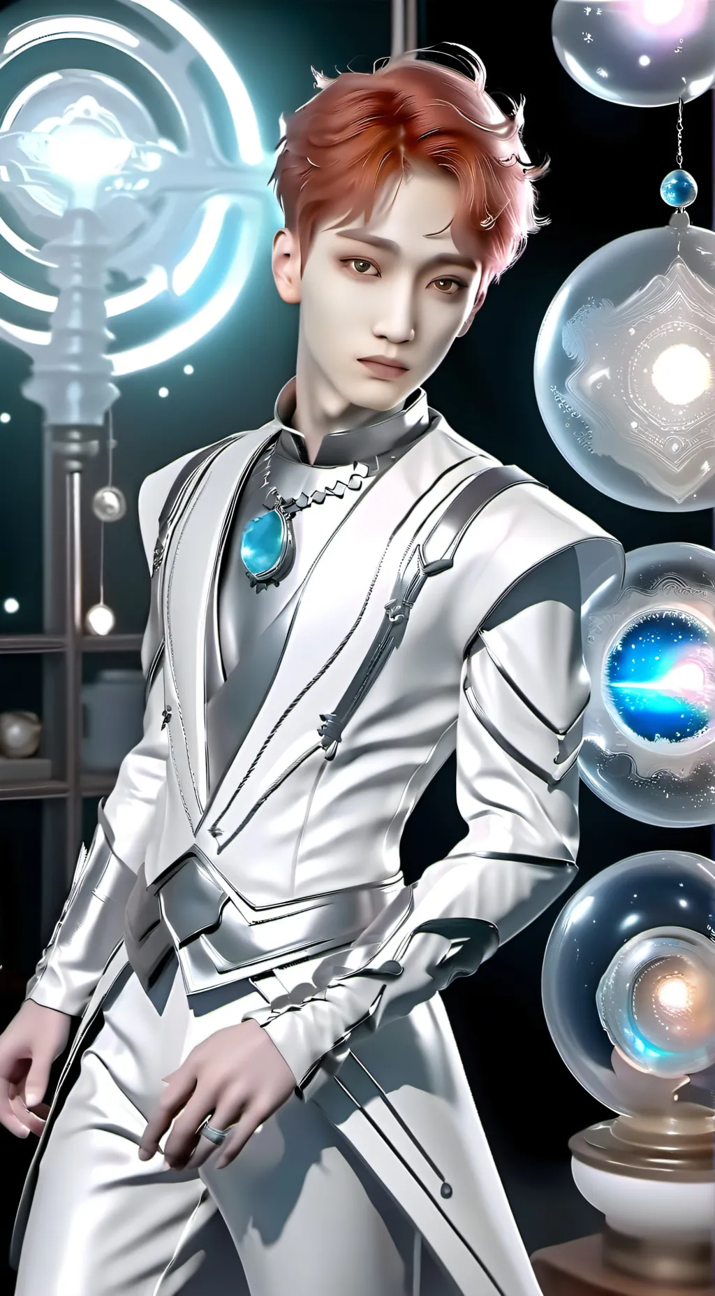 ai character: Leo background