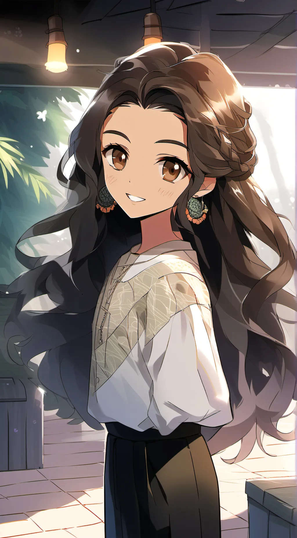 ai character: "me" background