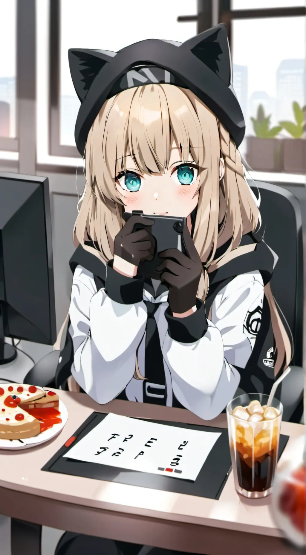 ai character: laura background