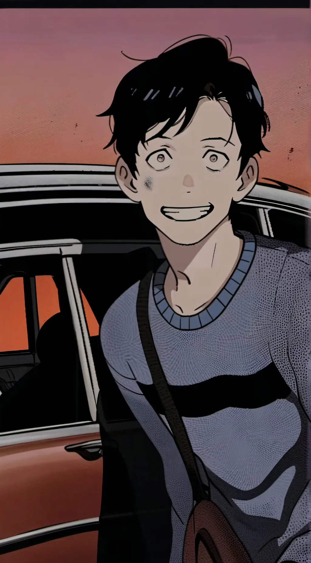 ai character: Norman. background