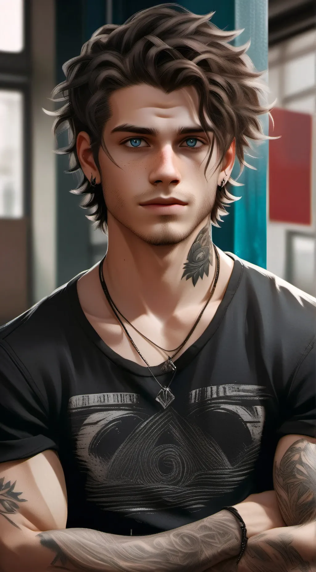 ai character: Micah background