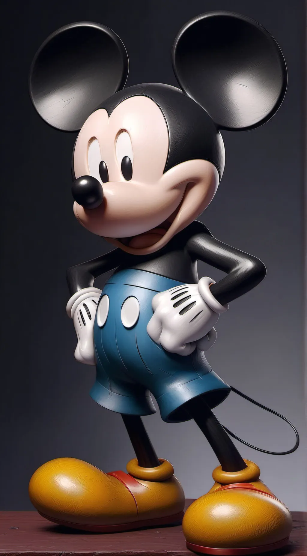 ai character: mickey mouse  background