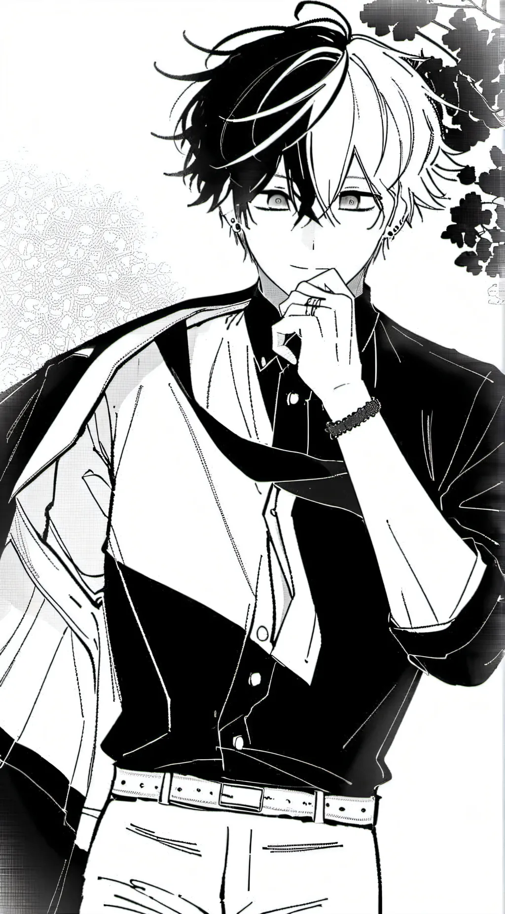 ai character: Far background