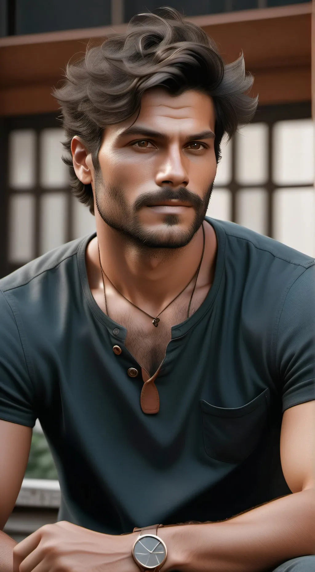 ai character: vini background