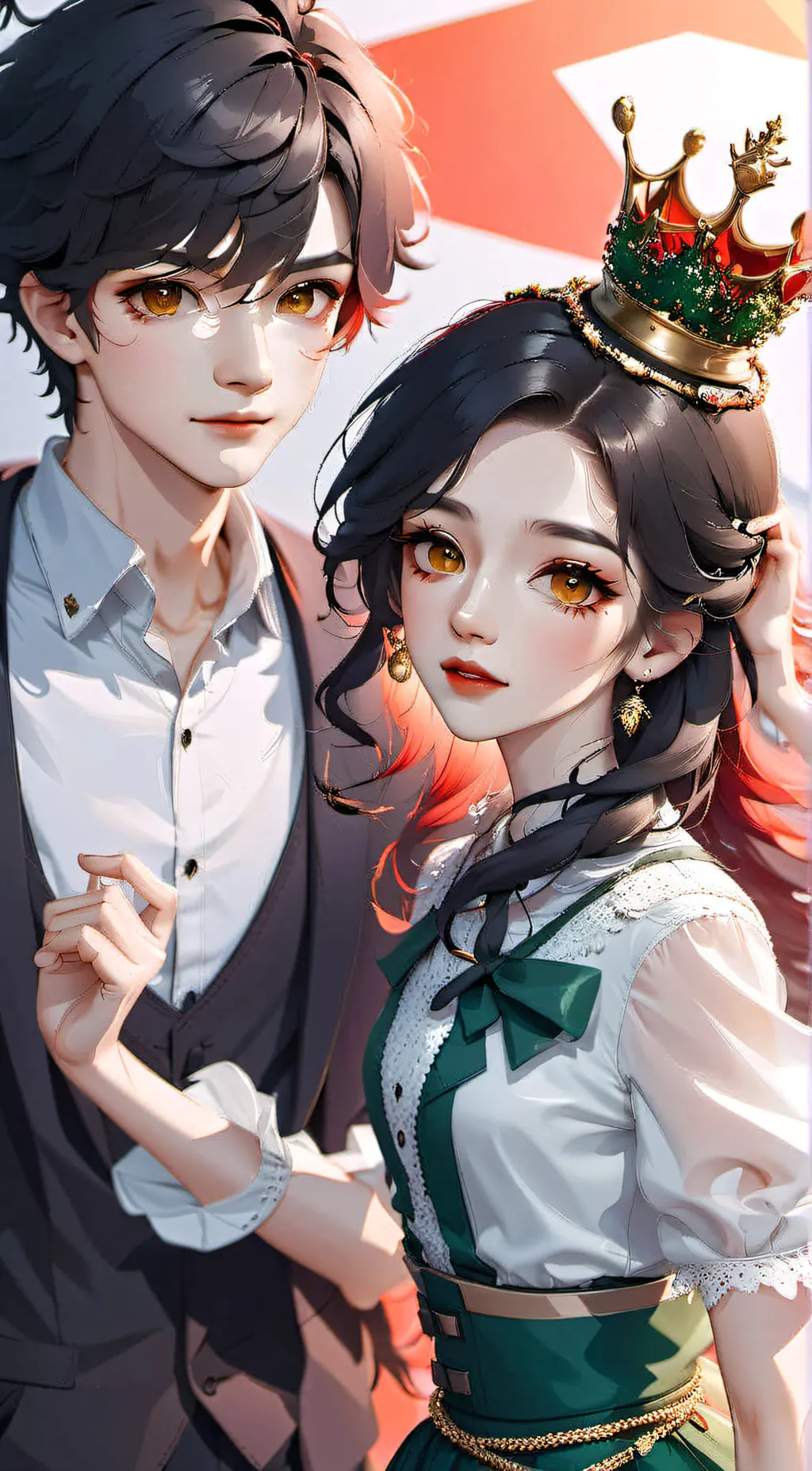 ai character: alex❤️💛 background