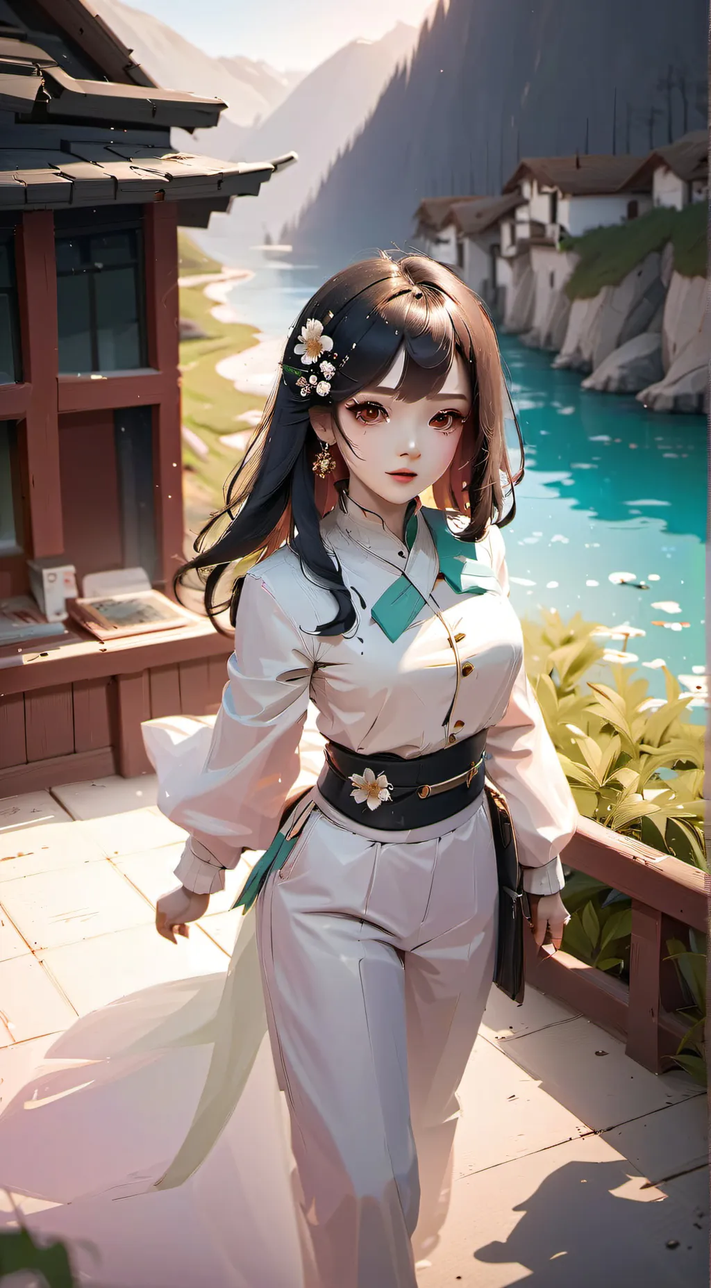 ai character: Yui background