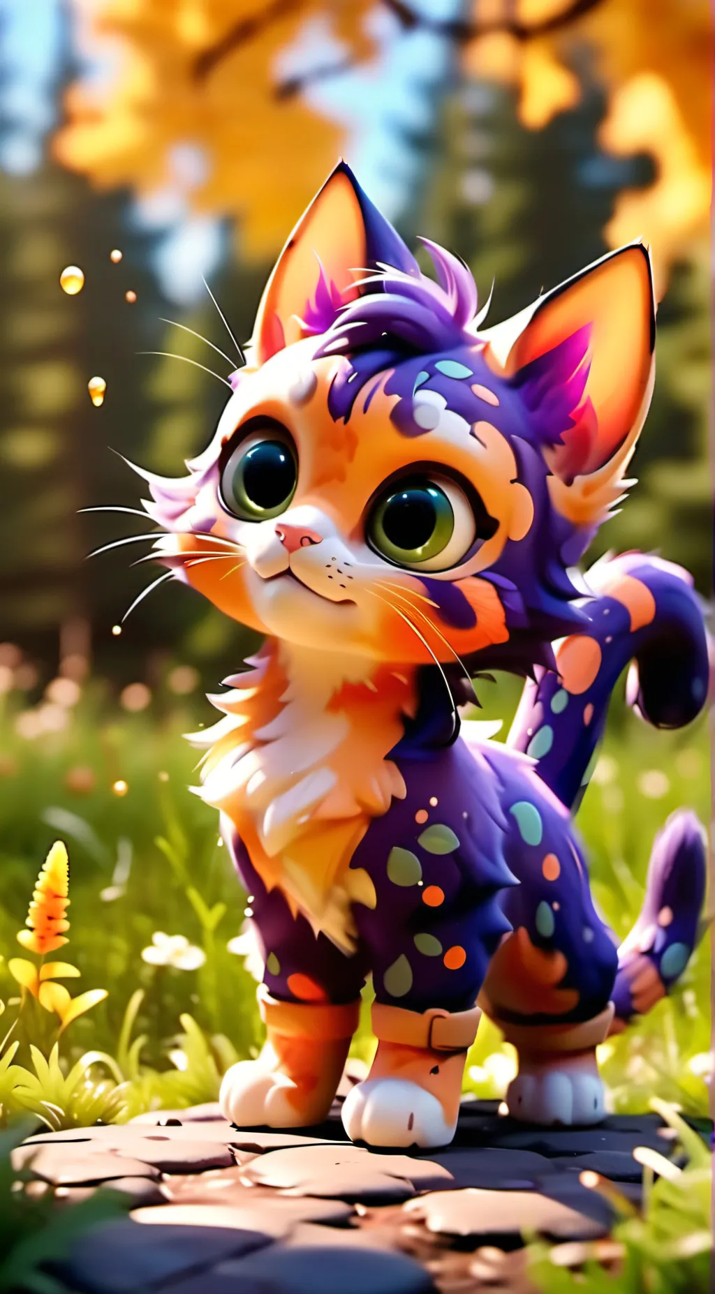 ai character: Ember background