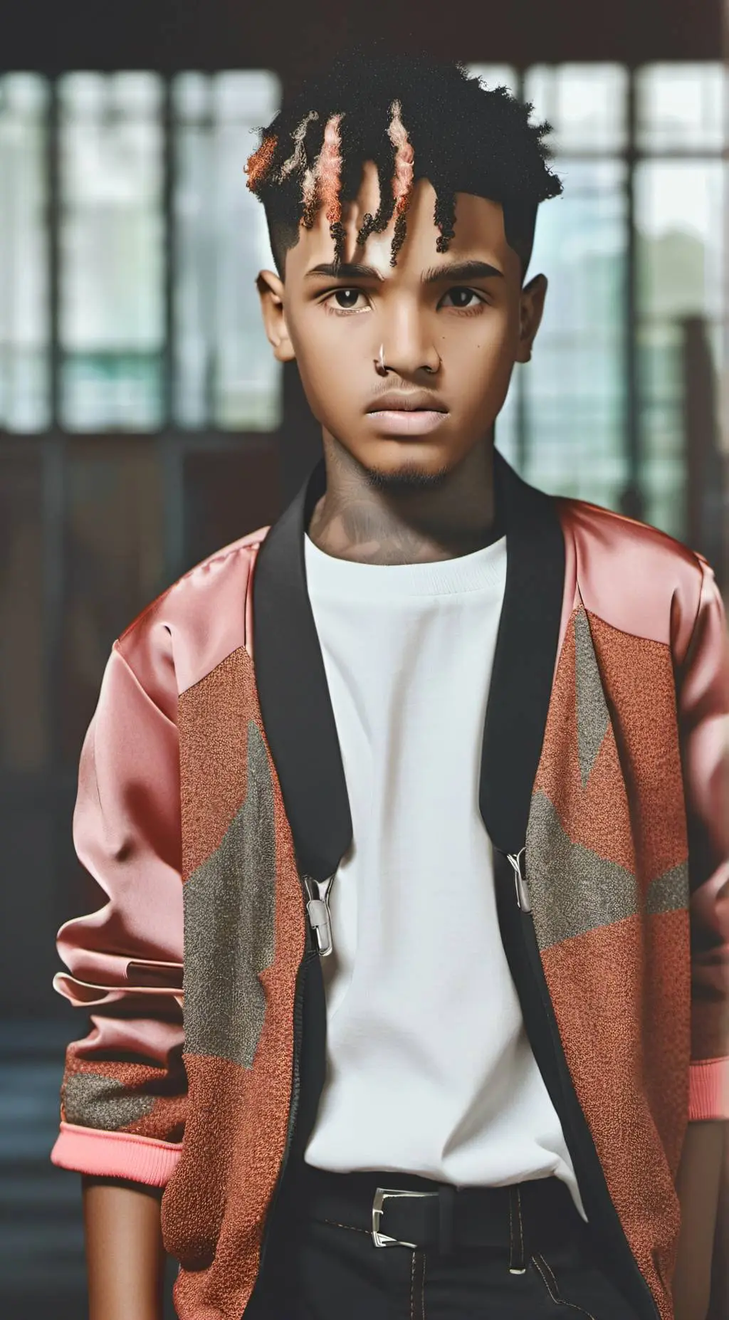 ai character: Juice WRLD background