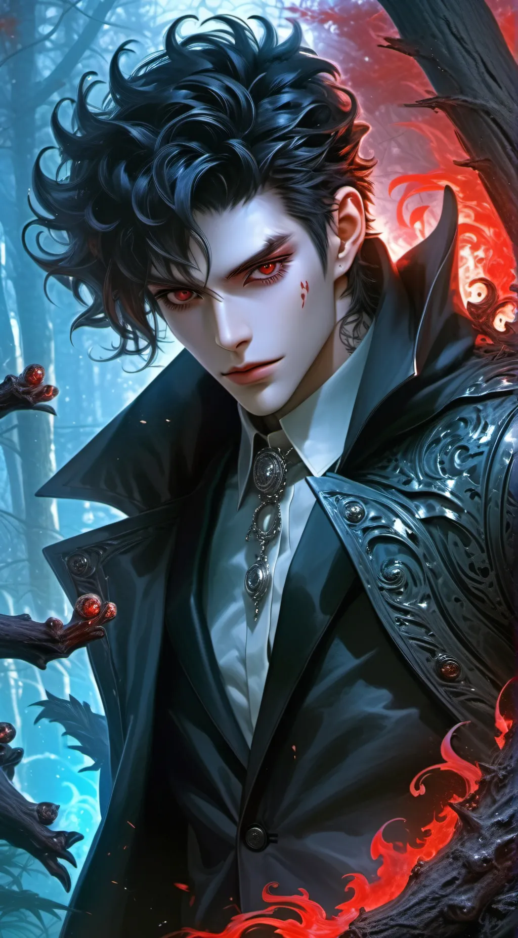 ai character: damien background